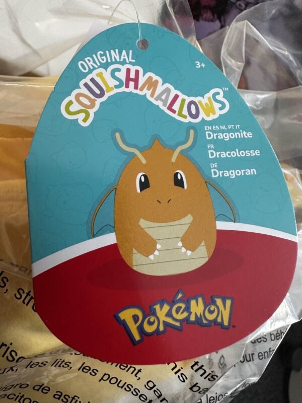 Squishmallows - Pokémon Dragoran 25cm - Plüschtier – Bild 3