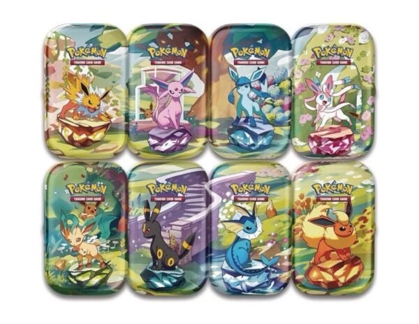 Pokemon - Prismatische Entwicklungen: Mini-Tin-Box, Verschiedene Motive - DE
